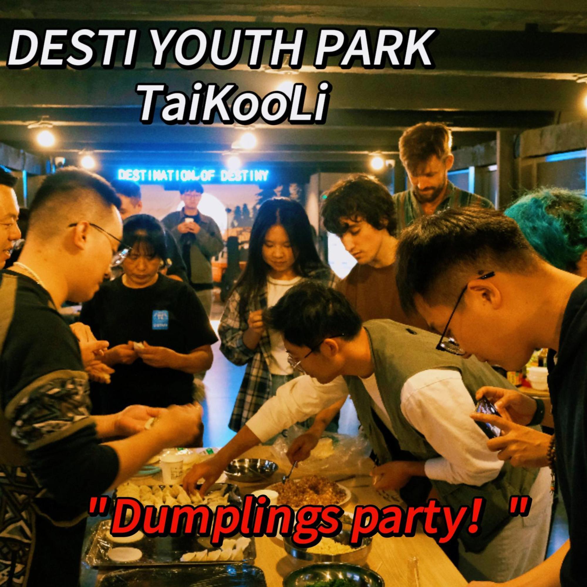 Chengdu Desti Youth Park Hostel Taikooli מראה חיצוני תמונה